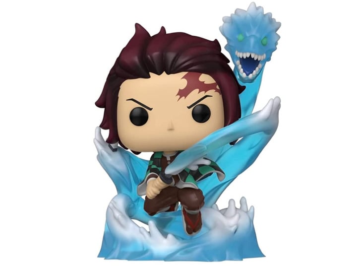 Pop! Animation: Demon Slayer - Tanjiro Kamado (with Dragon) Glow-in-the-Dark Exclusive Gallery Image 3