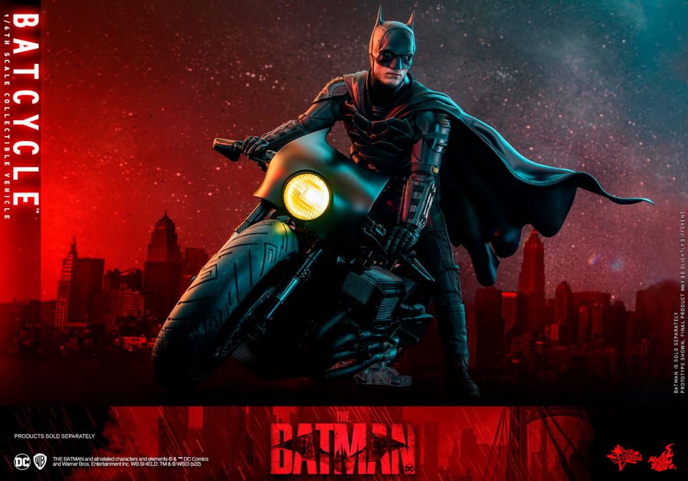The Batman MMS642 Batcycle 1/6th Scale Collectible Vehicle Gallery Image 13