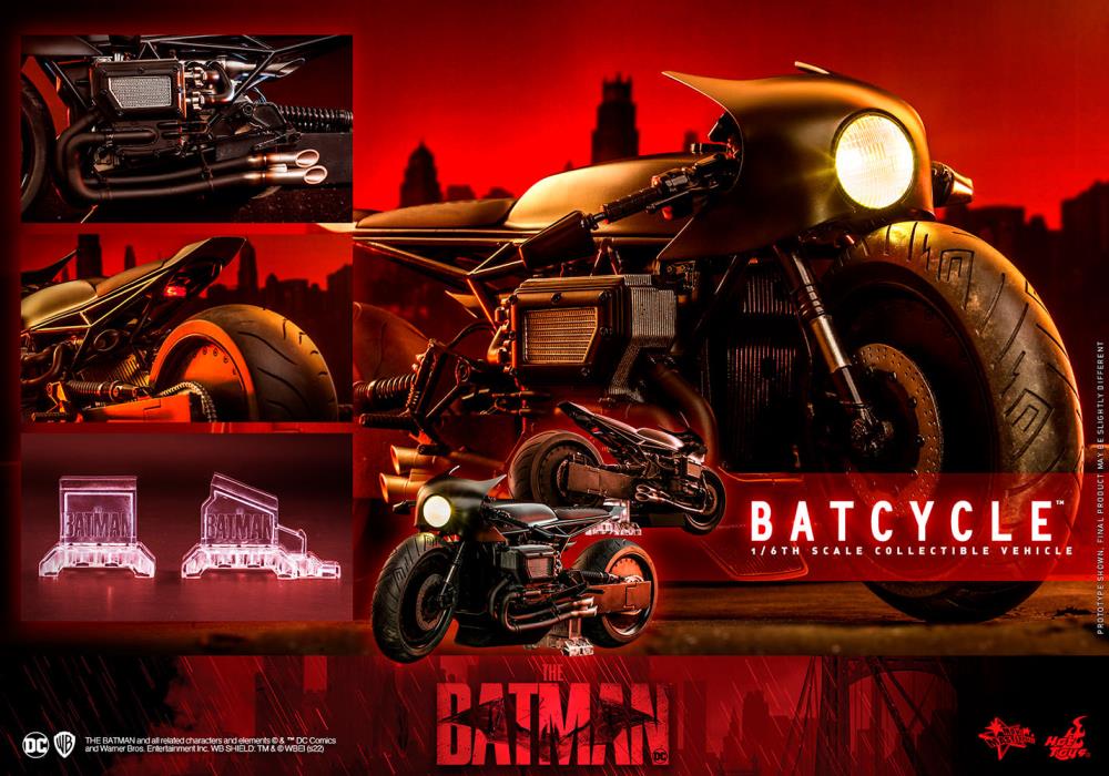 The Batman MMS642 Batcycle 1/6th Scale Collectible Vehicle Gallery Image 20