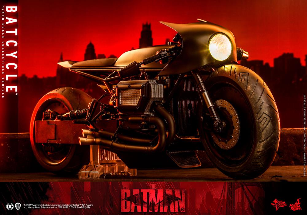 The Batman MMS642 Batcycle 1/6th Scale Collectible Vehicle Gallery Image 8