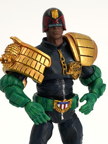 2000 AD Exquisite Mini Series Judge Giant 1:18 Scale PX Previews Exclusive Figure Gallery Image 2