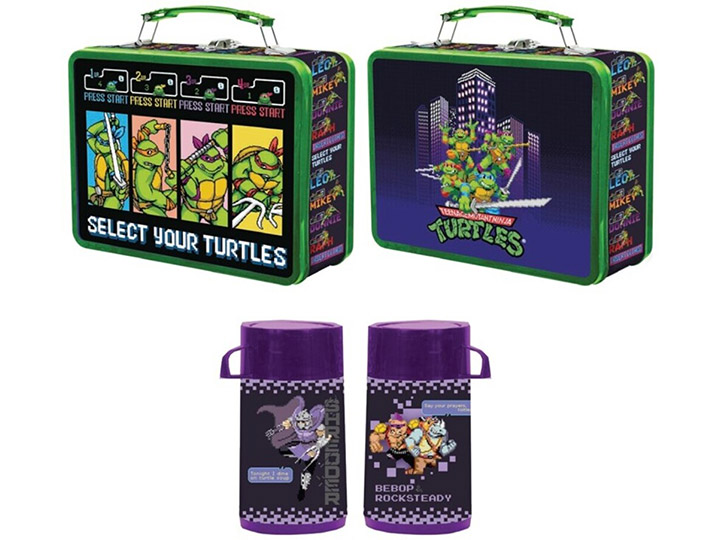 Teenage Mutant Ninja Turtles (Arcade) Lunch Box and Thermos PX Previews Exclusive Gallery Image 1