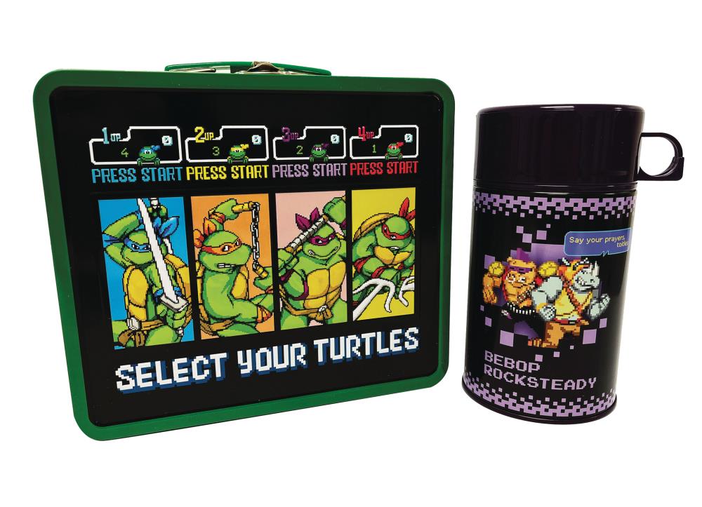 Teenage Mutant Ninja Turtles (Arcade) Lunch Box and Thermos PX Previews Exclusive Gallery Image 3