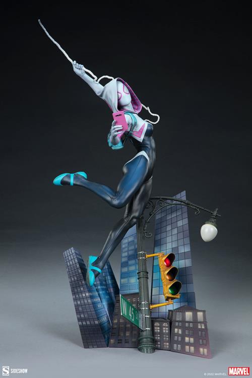 Marvel Premium Format Ghost-Spider (Spider-Gwen) Statue Gallery Image 4