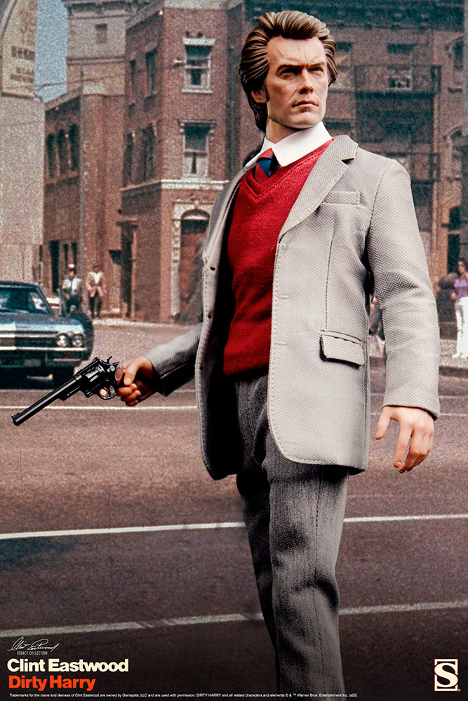Dirty Harry Clint Eastwood Legacy Collection Harry Callahan 1/6 Scale Figure Gallery Image 4