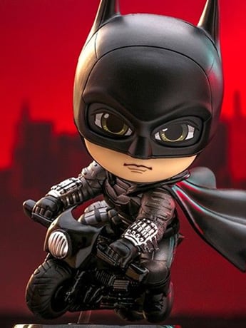 The Batman Cosbaby Batman and Batcycle Gallery Image 2