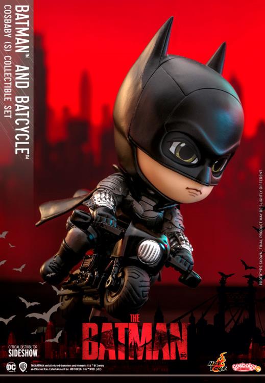 The Batman Cosbaby Batman and Batcycle Gallery Image 4