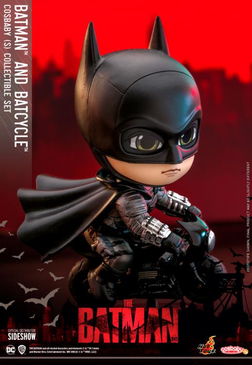 The Batman Cosbaby Batman and Batcycle Gallery Image 3