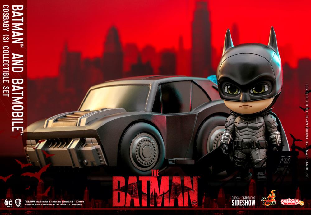 The Batman Cosbaby Batman and Batmobile Gallery Image 4