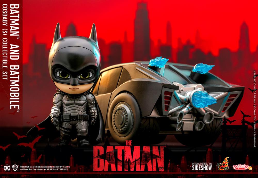 The Batman Cosbaby Batman and Batmobile Gallery Image 5