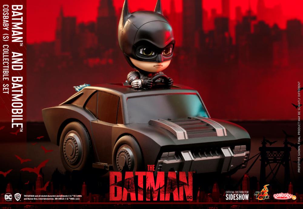 The Batman Cosbaby Batman and Batmobile Gallery Image 3