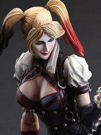 Batman Arkham Knight Play Arts Kai Harley Quinn Gallery Image 2