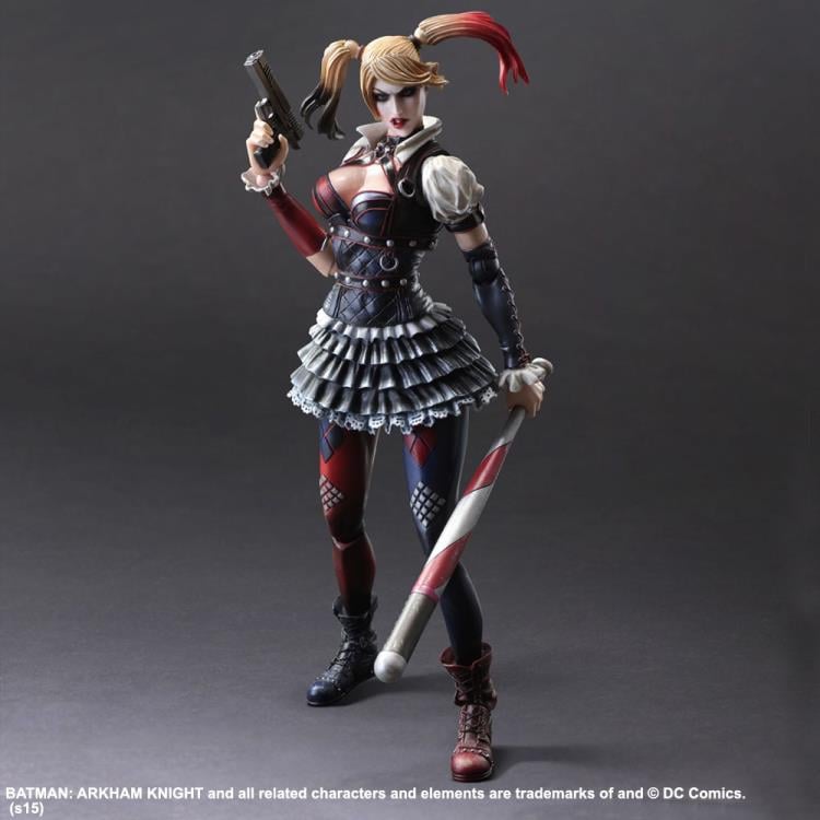 Batman Arkham Knight Play Arts Kai Harley Quinn Gallery Image 5