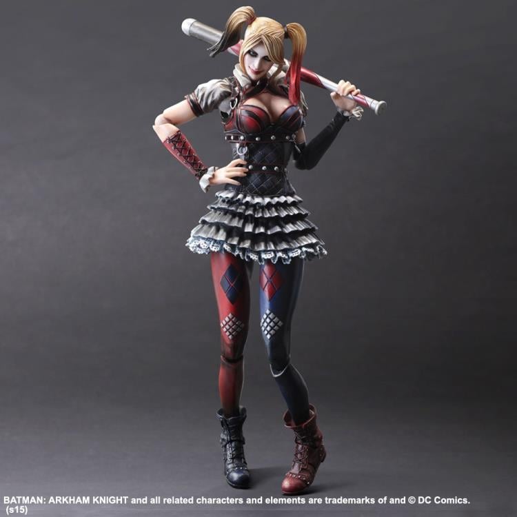 Batman Arkham Knight Play Arts Kai Harley Quinn Gallery Image 3