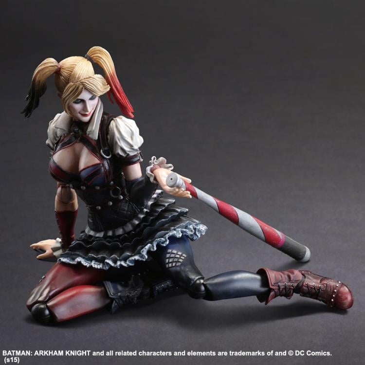 Batman Arkham Knight Play Arts Kai Harley Quinn Gallery Image 6