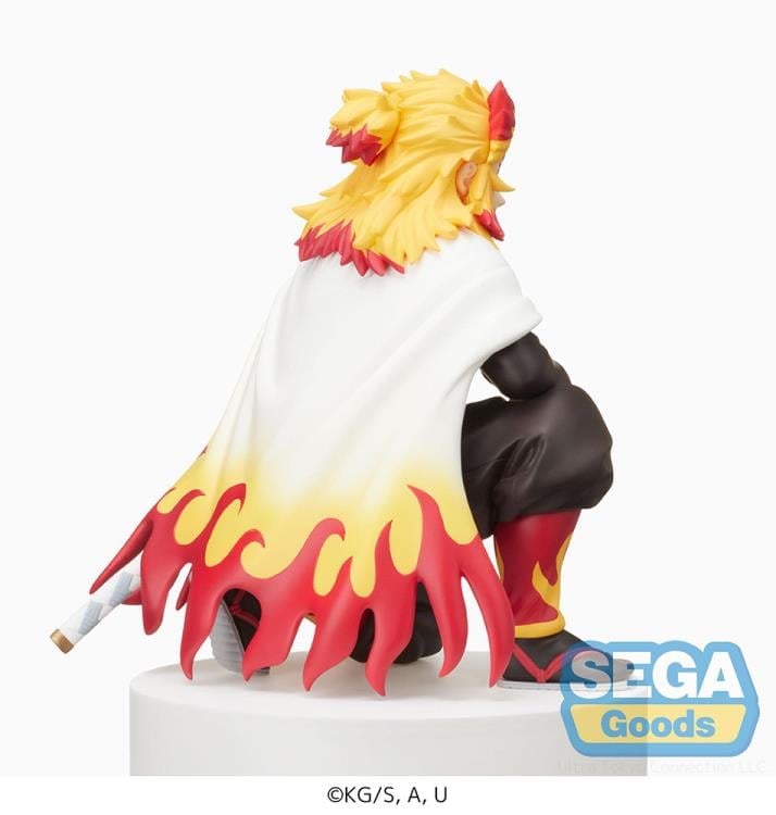 Demon Slayer: Kimetsu No Yaiba Kyojuro Rengoku (Hashira Meeting) Premium Perching Figure Gallery Image 6