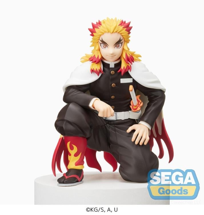 Demon Slayer: Kimetsu No Yaiba Kyojuro Rengoku (Hashira Meeting) Premium Perching Figure Gallery Image 3