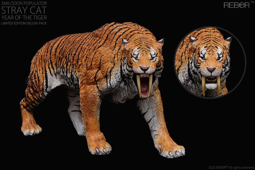 Smilodon Populator "Stray Cat" Deluxe (Year of the Tiger) 1:11±1 Scale Museum Class Limited Edition Replica Gallery Image 9
