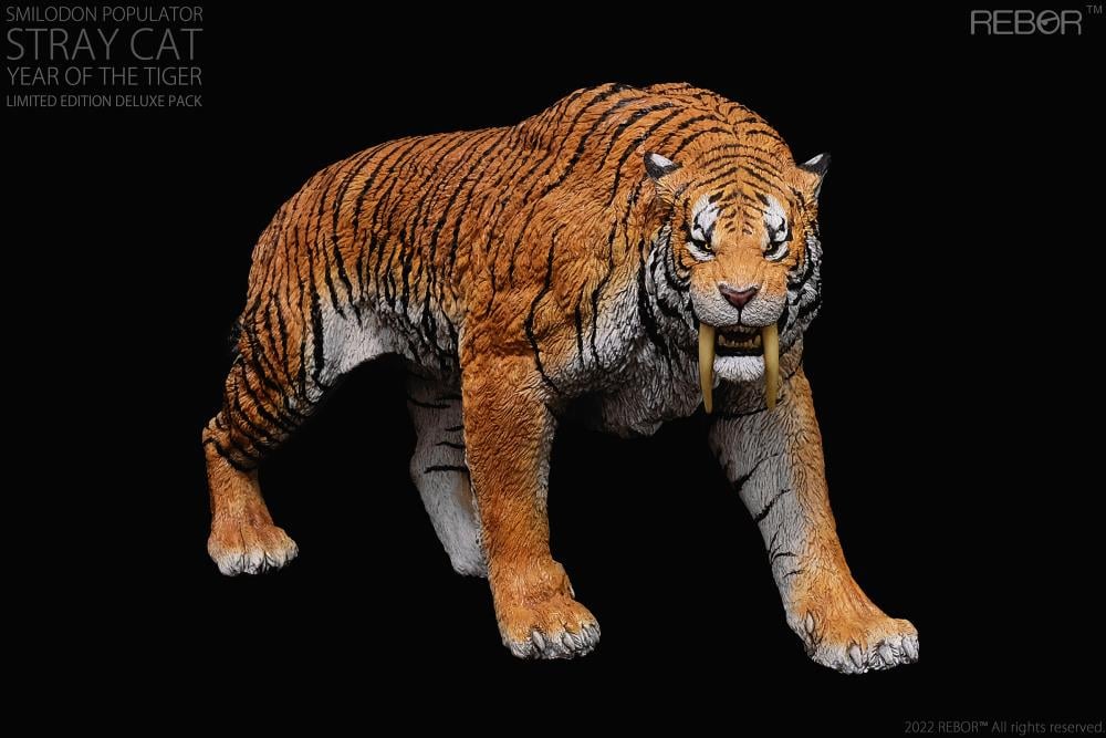 Smilodon Populator "Stray Cat" Deluxe (Year of the Tiger) 1:11±1 Scale Museum Class Limited Edition Replica Gallery Image 3