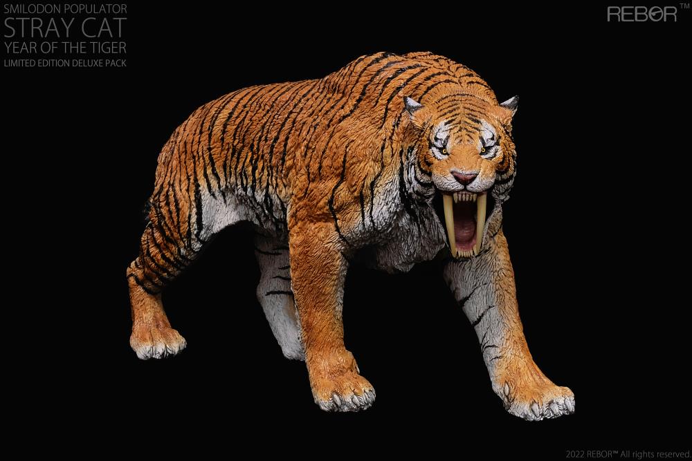 Smilodon Populator "Stray Cat" Deluxe (Year of the Tiger) 1:11±1 Scale Museum Class Limited Edition Replica Gallery Image 4