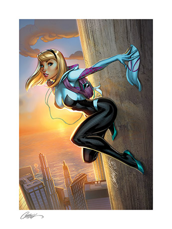 Marvel Spider-Gwen (#1)  Fine Art Print Gallery Image 2