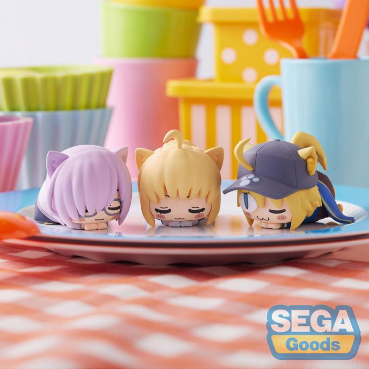Fatema 　リトルオンディーヌ　コラボ　3点セット Fate/Grand Carnival Ohiruneko Set of 3 Mini Figures