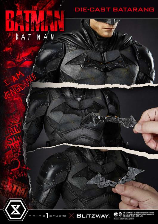 The Batman Museum Masterline Batman 1/3 Scale Statue (With Bonus) Gallery Image 17
