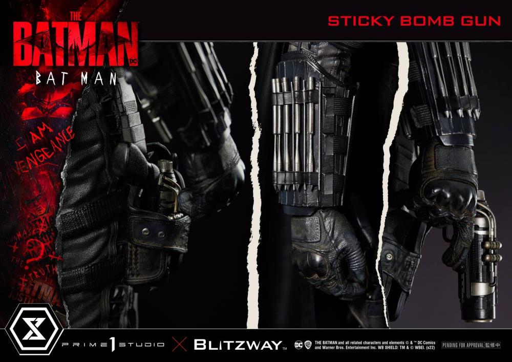 The Batman Museum Masterline Batman 1/3 Scale Statue (With Bonus) Gallery Image 14