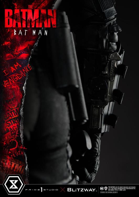 The Batman Museum Masterline Batman 1/3 Scale Statue (With Bonus) Gallery Image 35