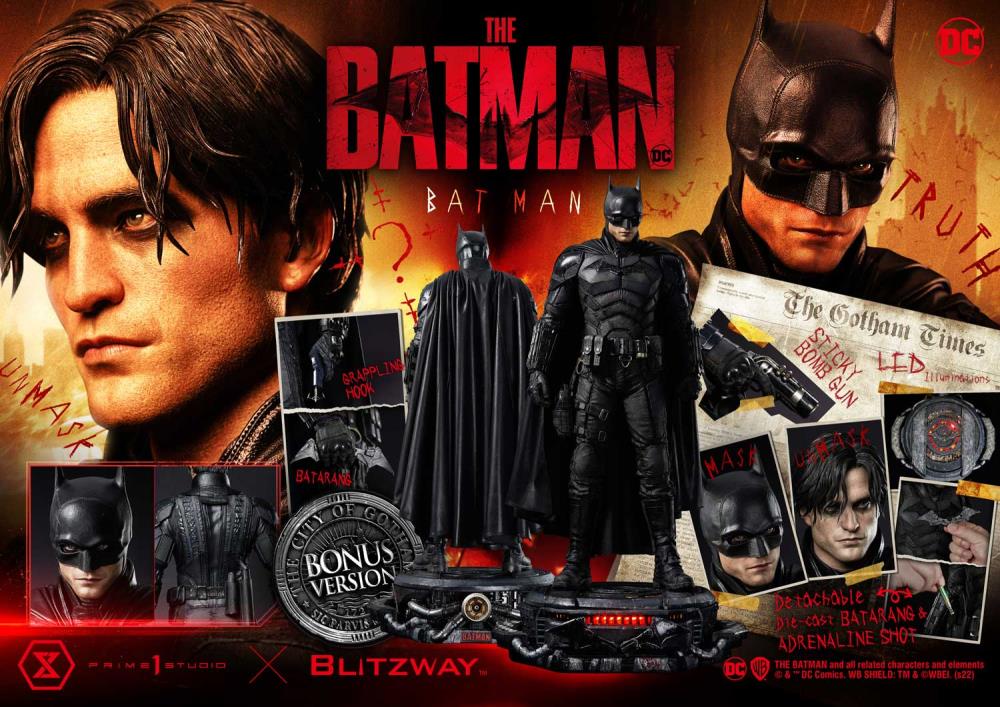 The Batman Museum Masterline Batman 1/3 Scale Statue (With Bonus) Gallery Image 54