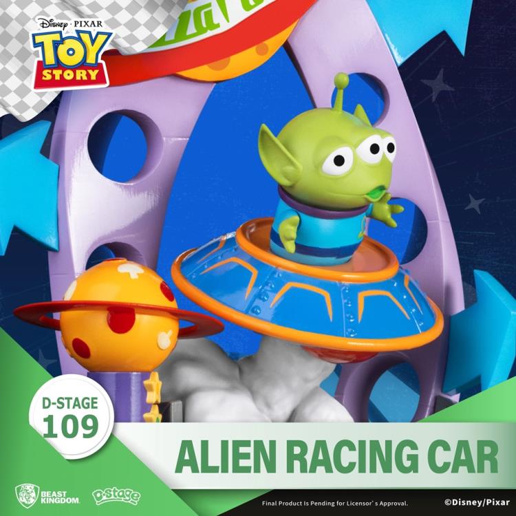 Toy Story D-Stage DS-109 Alien Racing Car Statue Gallery Image 6