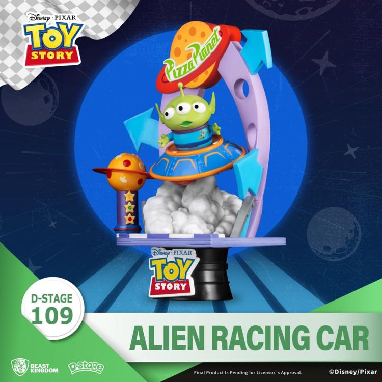 Toy Story D-Stage DS-109 Alien Racing Car Statue Gallery Image 3