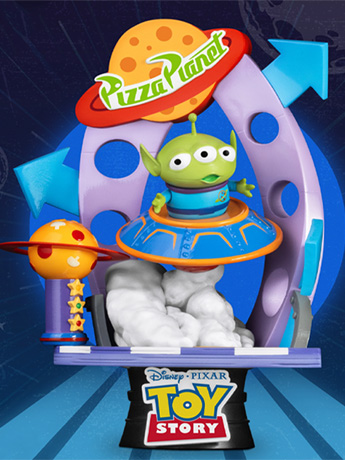 Toy Story D-Stage DS-109 Alien Racing Car Statue Gallery Image 2