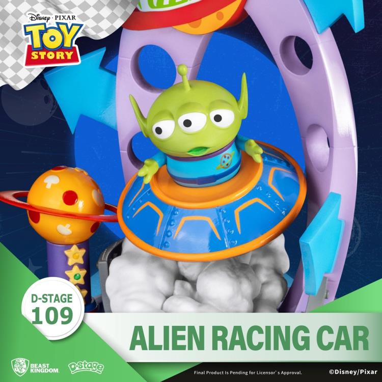 Toy Story D-Stage DS-109 Alien Racing Car Statue Gallery Image 5