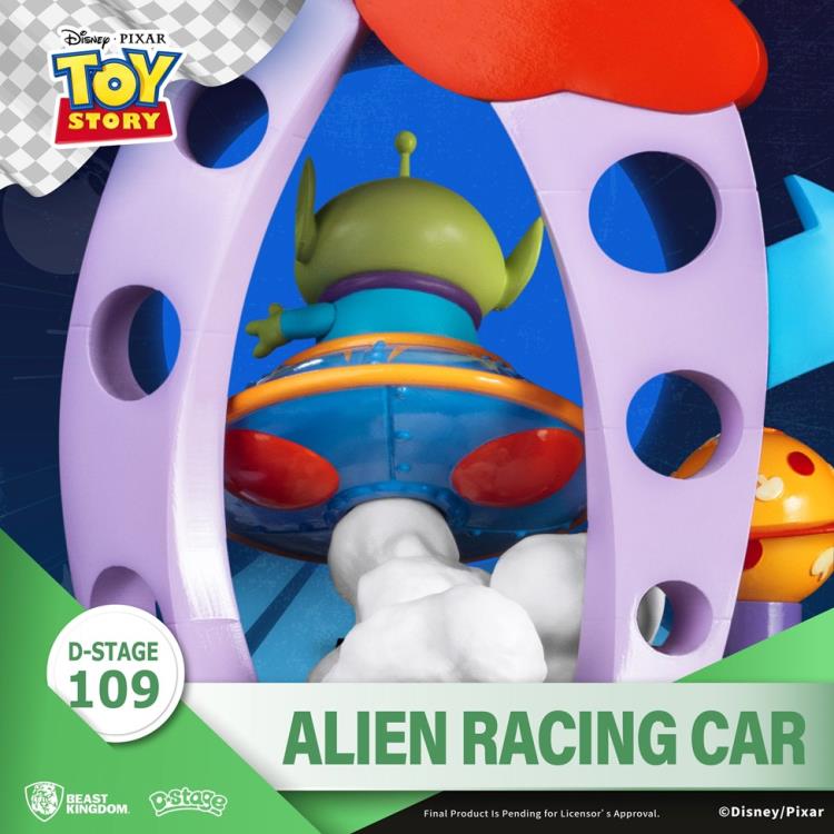 Toy Story D-Stage DS-109 Alien Racing Car Statue Gallery Image 7