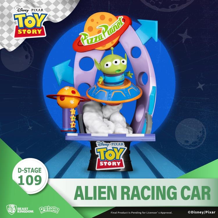 Toy Story D-Stage DS-109 Alien Racing Car Statue Gallery Image 4