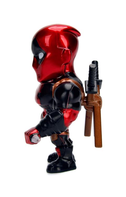 Marvel MetalFigs Deadpool (Metallic Paint) 4" Figure Gallery Image 4