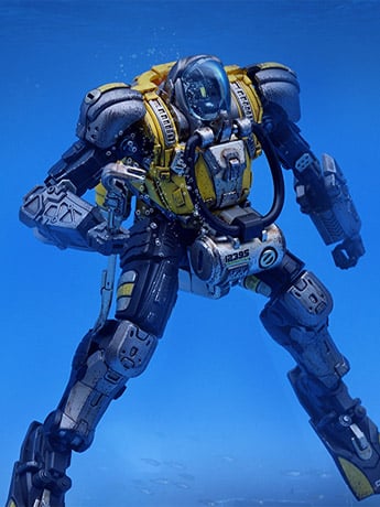 Forging Soul AGS-24 Type CV-39S Deep Sea Rescue Team 1/60 Scale Figure Gallery Image 2