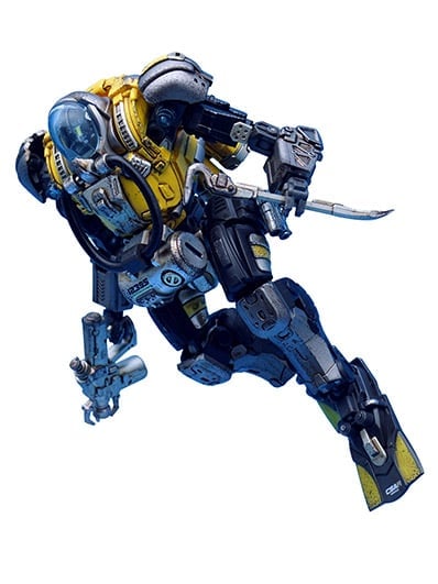 Forging Soul AGS-24 Type CV-39S Deep Sea Rescue Team 1/60 Scale Figure Gallery Image 13