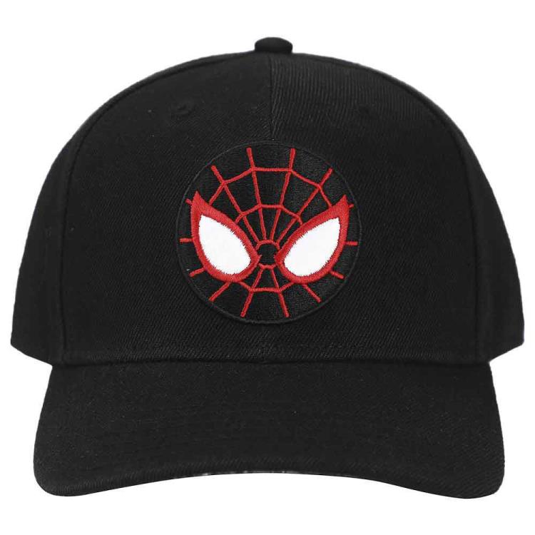 Marvel Spider-Man Miles Morales Pre-Curved Snapback Hat Gallery Image 6