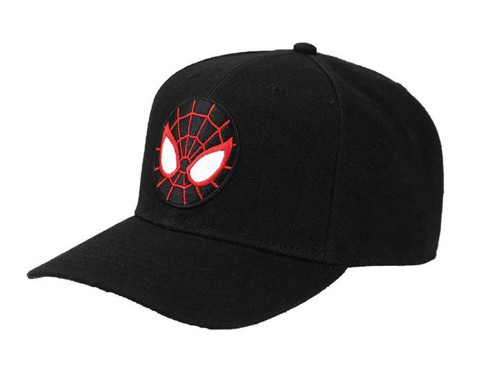 Marvel Spider-Man Miles Morales Pre-Curved Snapback Hat Gallery Image 1
