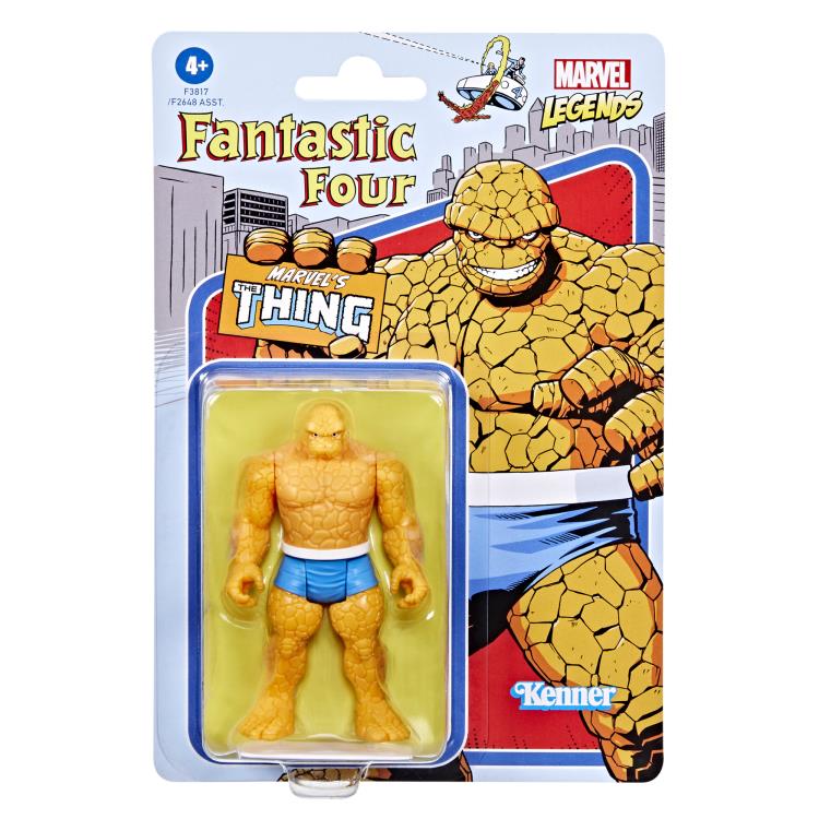 Marvel Legends Retro Collection 3.75" The Thing Action Figure Gallery Image 4