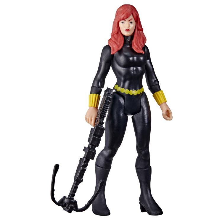 Marvel Legends Retro Collection 3.75" Black Widow Action Figure Gallery Image 3