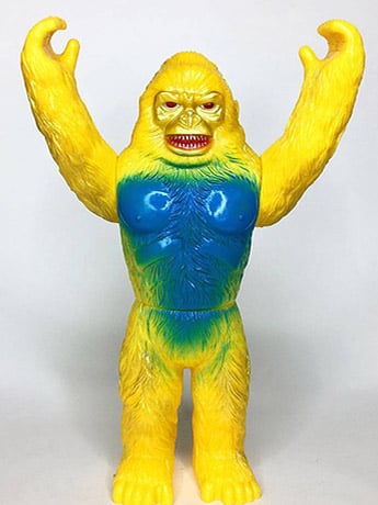 BIGFOOT Giant Ape (Yellow Colorway Ver.) Beijing Toy Show Exclusive Vinyl Figure Gallery Image 2