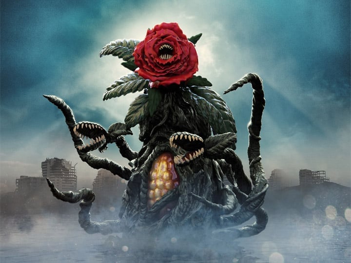 biollante rose toy Toho Ultimates W1 Heisei Biollante Action Figure