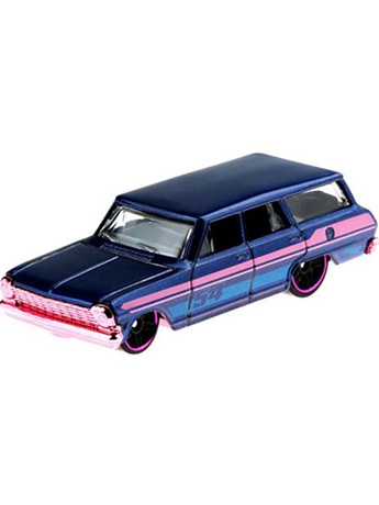 Hot Wheels Pearl and Chrome '64 Chevy Nova Wagon Gallery Image 2