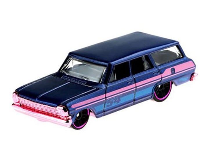 Hot Wheels Pearl and Chrome '64 Chevy Nova Wagon Gallery Image 1