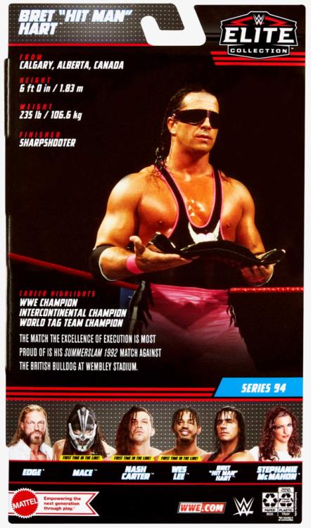WWE Elite Collection Series 94 Bret Hart Gallery Image 10