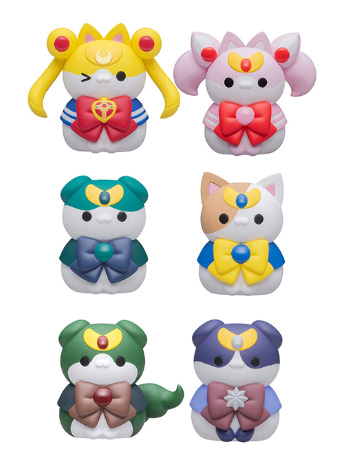 Sailor Moon Mega Cat Project Sailor Mewn Vol.2 Box of 8 Figures Gallery Image 2