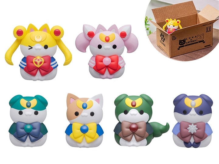 Sailor Moon Mega Cat Project Sailor Mewn Vol.2 Box of 8 Figures (With Gift) Gallery Image 1